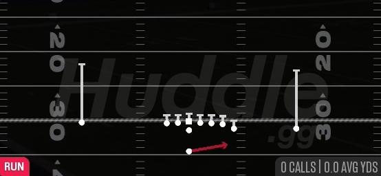 HB ZONE TOSS - Singleback Wing