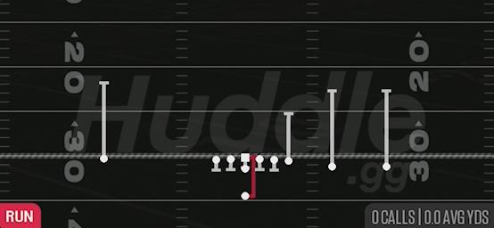 HB DRAW - Singleback Y Trips