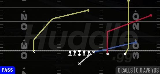 PA POWER O - Singleback Y Trips