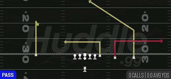 SQUARE OUT - Singleback Y Trips