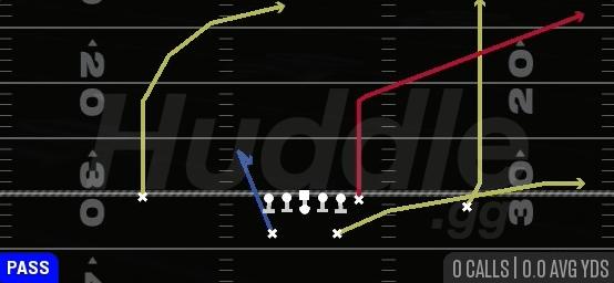 94 - Split Backs Blue