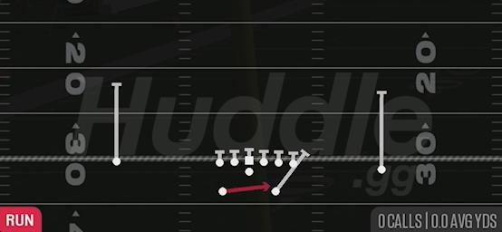HB OFF TACKLE - Split Backs Pro